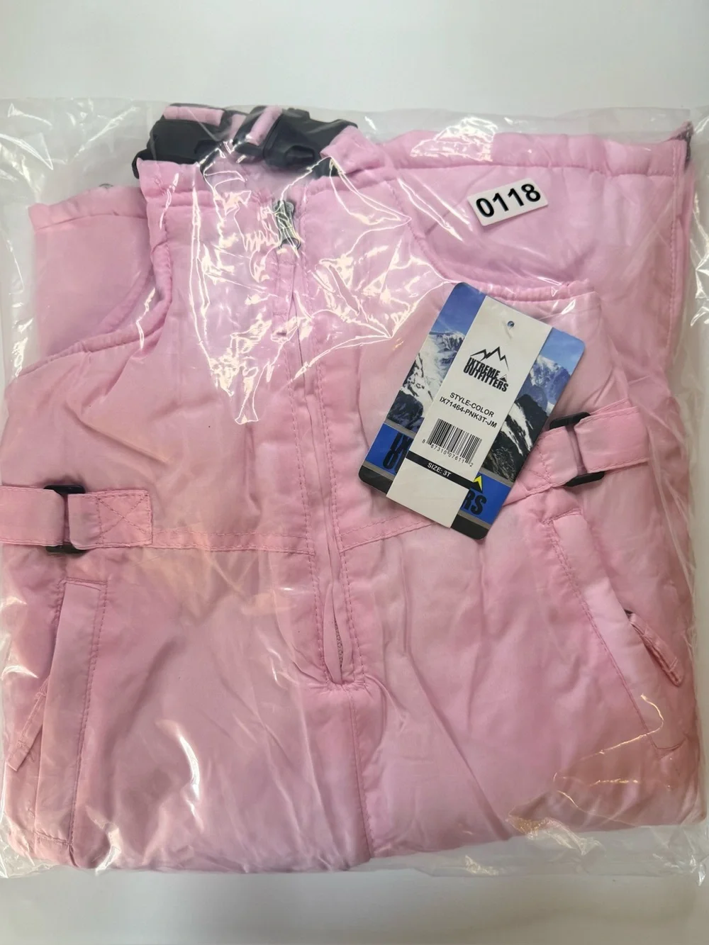 Snow pants NWT 3T Pink Kids‎ One Piece Snowsuit